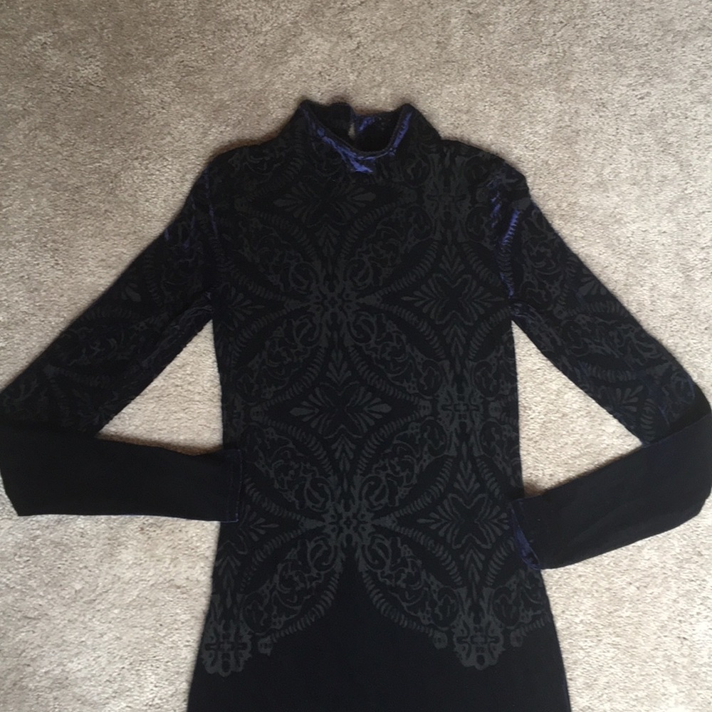 Like New Free People Velvet Body Con